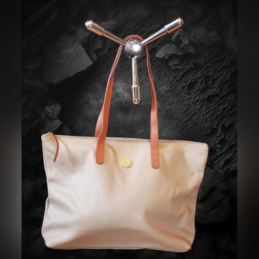 Joy Mangano Leather Tote.